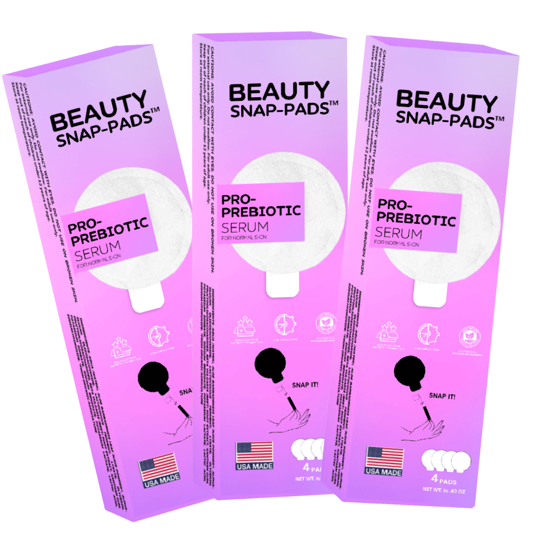 Pro-Prebiotic Serum Beauty Snap-Pads, PACK OF 3